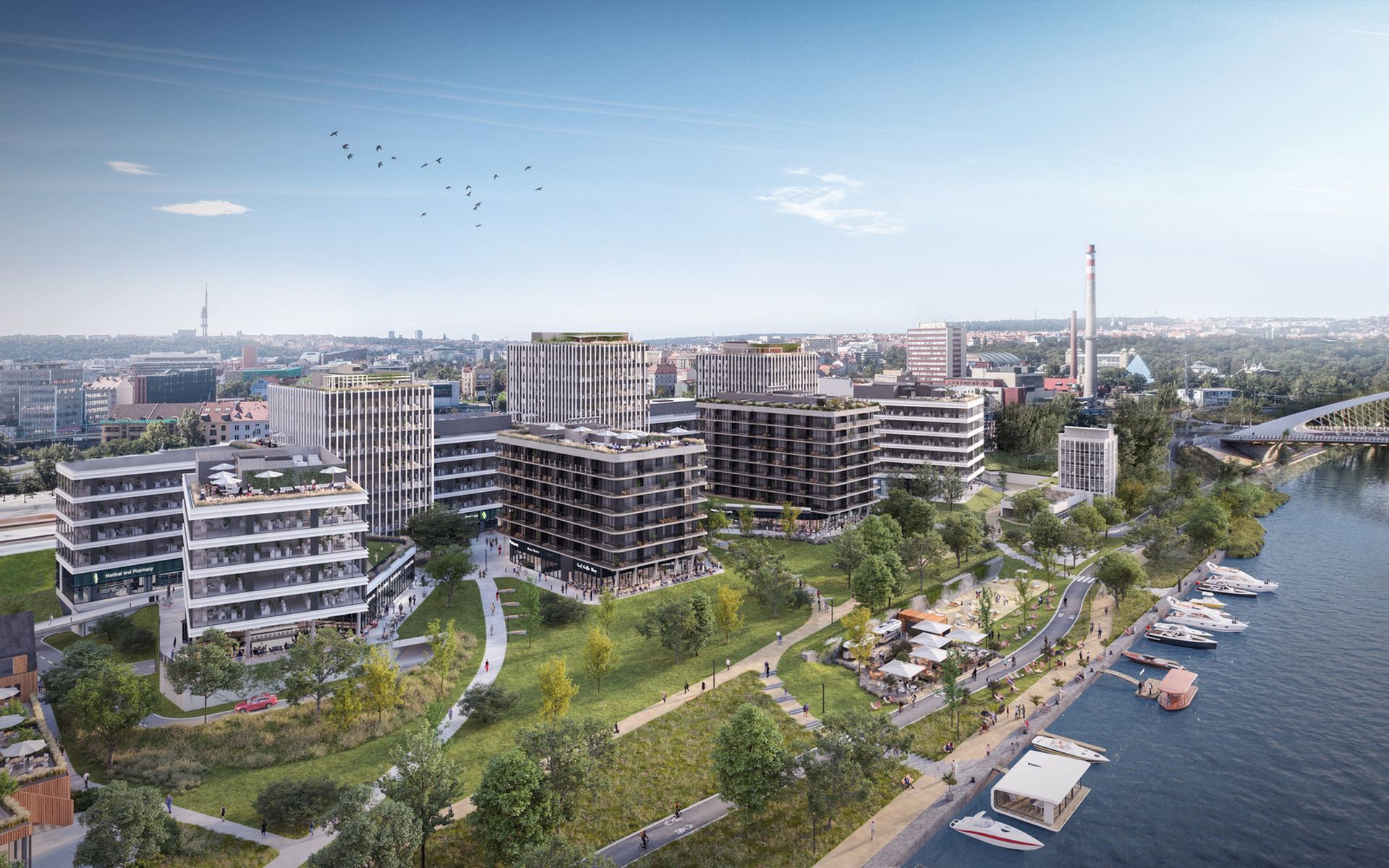 Port 7 v Holešovicích Zdroj obrázku: Skanska Property